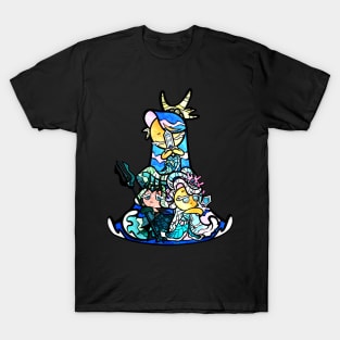 Sea fairy - stained glass cookie run T-Shirt